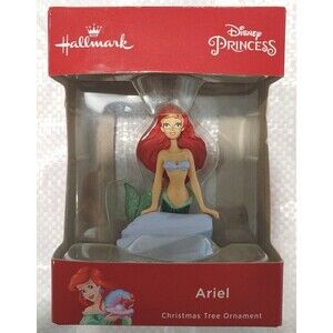 Hallmark Disney Princess Ariel Christmas Ornament Box The Little Mermaid
